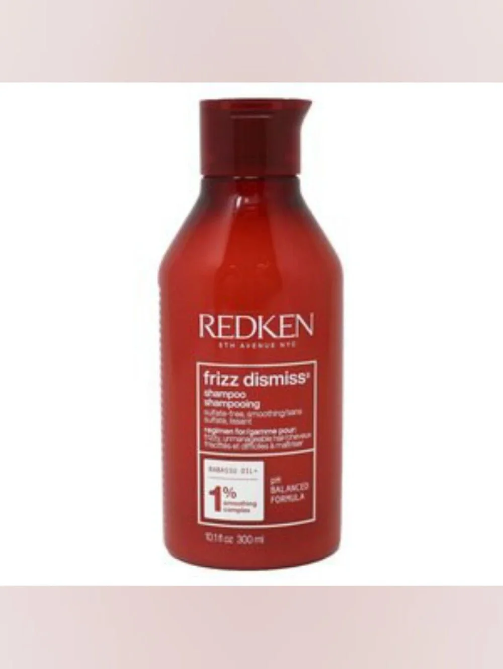 Redken Frizz Dismiss Shampoo - Red Bottle
